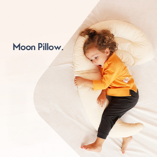 Baby moon pillow，four-season universal pillows for elementary school students