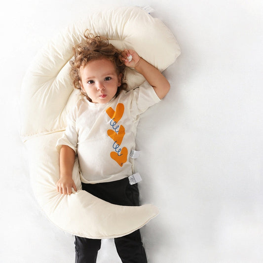 Baby moon pillow，four-season universal pillows for elementary school students